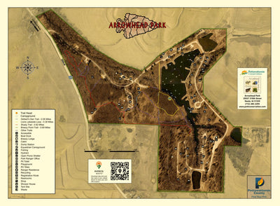 Pottawattamie County GIS Department Arrowhead Park Map digital map