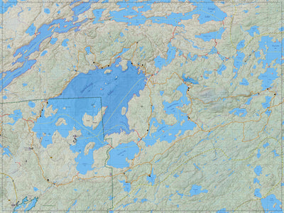 Quiet Wild, LLC Wild Map™ Snowbank (Terrain) digital map