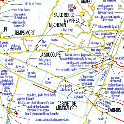 RAFAELA 1777 PARIS GRS FDC digital map