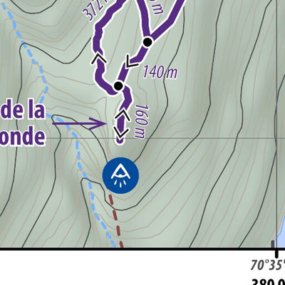 Rando Québec Prêt-à-Partir | Entre fleuve et massif digital map
