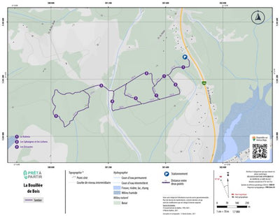 Rando Québec Prêt-à-Partir | La Bouillée de Bois digital map