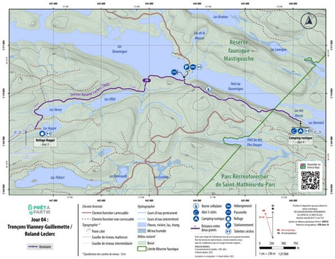 Rando Québec Prêt-à-Partir | Traversée de la Mauricie (Ouest) | Jour 4 bundle exclusive