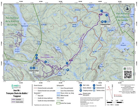 Rando Québec Prêt-à-Partir | Traversée de la Mauricie (Ouest) | Jour 6 bundle exclusive