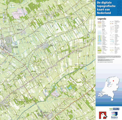 Red Geographics/Reijers Kaartproducties 11 G (Gorredijk) digital map