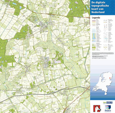 Red Geographics/Reijers Kaartproducties 17 G (Aalden-Oosterhesselen) digital map