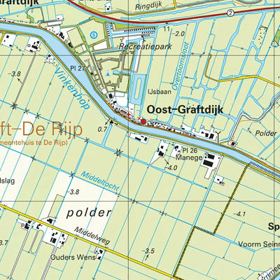Red Geographics/Reijers Kaartproducties 19 D (Krommenie-Akersloot) digital map