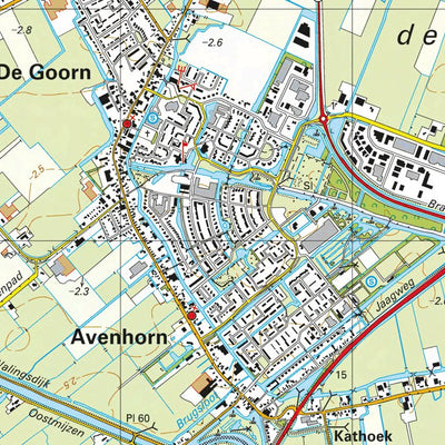 Red Geographics/Reijers Kaartproducties 19 E (Obdam-Spanbroek) digital map