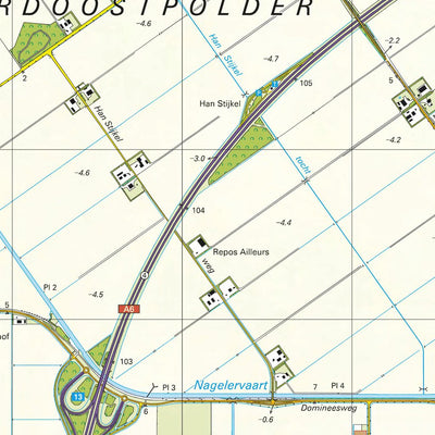 Red Geographics/Reijers Kaartproducties 20 F (Emmeloord-Urk) digital map