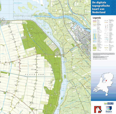 Red Geographics/Reijers Kaartproducties 21 C (Kampen) digital map