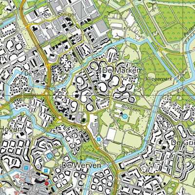 Red Geographics/Reijers Kaartproducties 26 C (Huizen) digital map