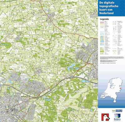 Red Geographics/Reijers Kaartproducties 28 H (Hengelo-Oldenzaal) digital map