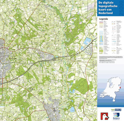 Red Geographics/Reijers Kaartproducties 29 C (Oldenzaal-Losser) digital map