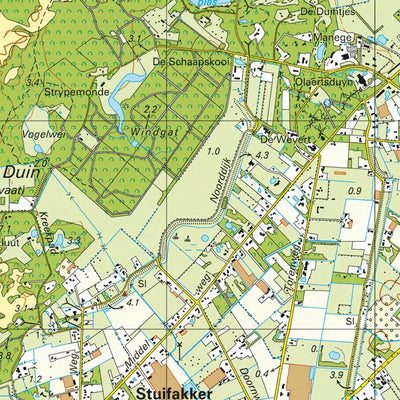 Red Geographics/Reijers Kaartproducties 37 C (Rockanje-Hellevoetsluis) digital map