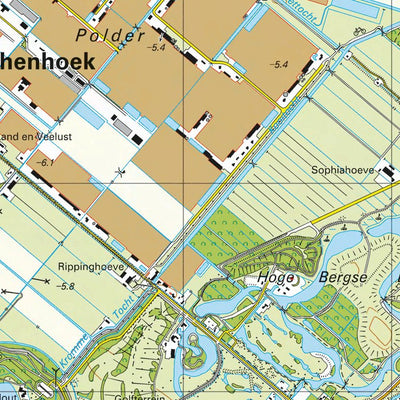 Red Geographics/Reijers Kaartproducties 37 F (Rotterdam-Bleiswijk) digital map