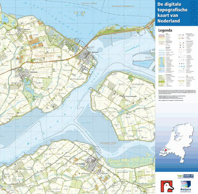 Red Geographics/Reijers Kaartproducties 43 C (Bruinisse) digital map