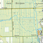 Red Geographics/Reijers Kaartproducties 43 F (Strijen-Puttershoek) digital map