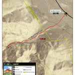 Red Rock Canyon National Conservation Area Ice Box Canyon digital map