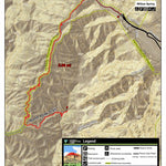 Red Rock Canyon National Conservation Area North Peak Trail digital map