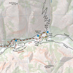 Redwood Hikes Press Cedar Grove (Kings Canyon National Park) digital map