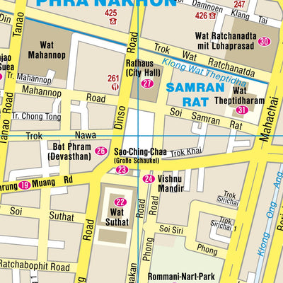 Reise Know-How Verlag Peter Rump GmbH Citymap Bangkok 2016 Plus digital map