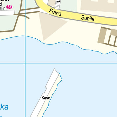 Reise Know-How Verlag Peter Rump GmbH Citymap Dubrovnik 2023 digital map