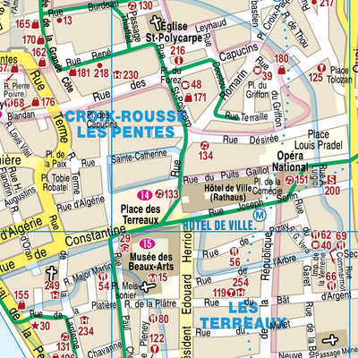 Reise Know-How Verlag Peter Rump GmbH Citymap Lyon 2023 digital map