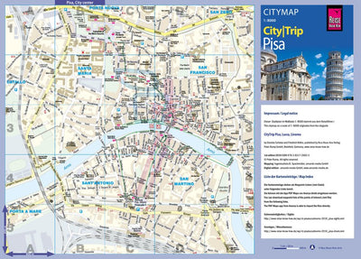 Reise Know-How Verlag Peter Rump GmbH Citymap Pisa digital map