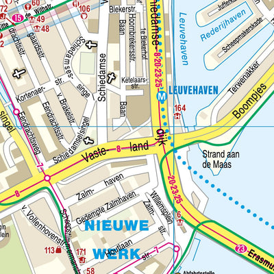 Reise Know-How Verlag Peter Rump GmbH Citymap Rotterdam 2023 digital map