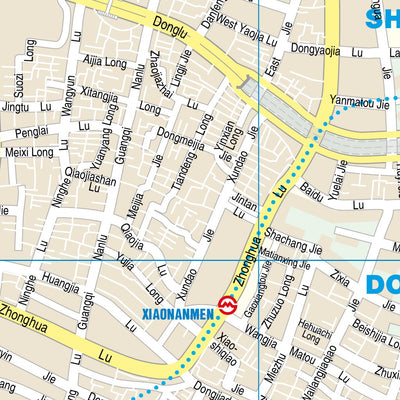Reise Know-How Verlag Peter Rump GmbH Citymap Shanghai digital map