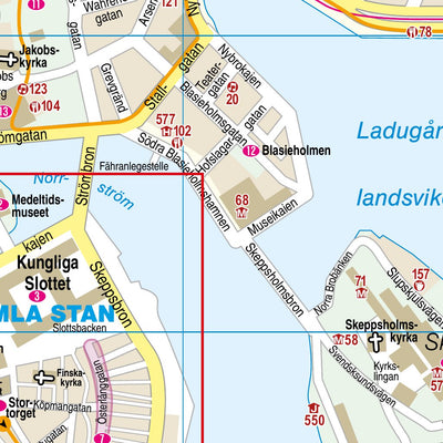Reise Know-How Verlag Peter Rump GmbH Citymap Stockholm 2016 Plus digital map