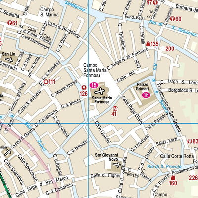 Reise Know-How Verlag Peter Rump GmbH Citymap Venice 2023 digital map