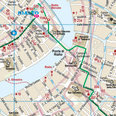 Reise Know-How Verlag Peter Rump GmbH Citymap Venice 2023 digital map