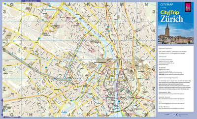 Reise Know-How Verlag Peter Rump GmbH Citymap Zurich 2023 digital map