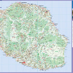 Reise Know-How Verlag Peter Rump GmbH Islandmap La Réunion digital map