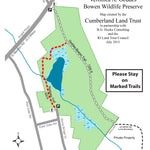 Rhode Island Land Trust Council Geddes Bowen Preserve digital map