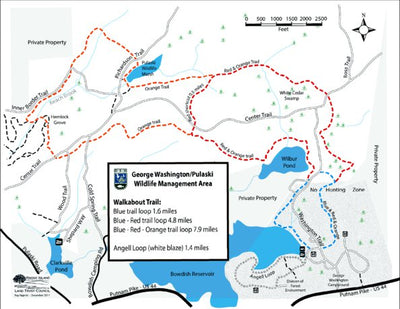 Rhode Island Land Trust Council George Washington Management Area digital map
