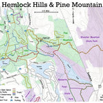 Ridgefield Conservation Commission Hemlock Hills and Pine Mountain digital map