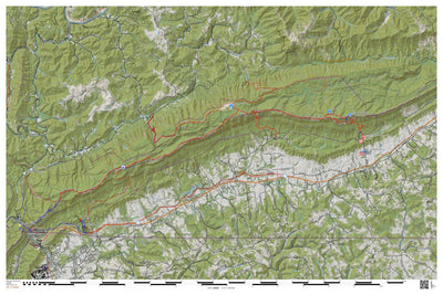 Rock Bottom Horse Camp, LLC Cumberland Gap Trails digital map