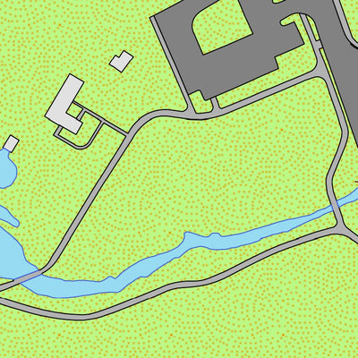 RockGardener Maps Drill Field and Duck Pond, Virginia Tech Campus digital map