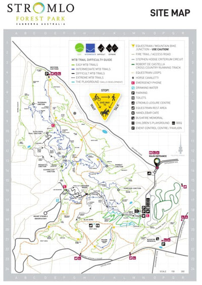 Rural Funds Management Stromlo map digital map