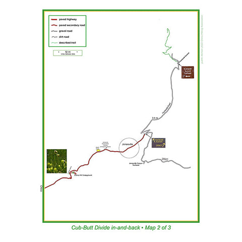 Sacramento Valley Hiking Conference Cub-Butt Divide trailhead map 2022 bundle exclusive