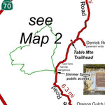 Sacramento Valley Hiking Conference Many Waterfalls overview map Nov 2022 bundle exclusive