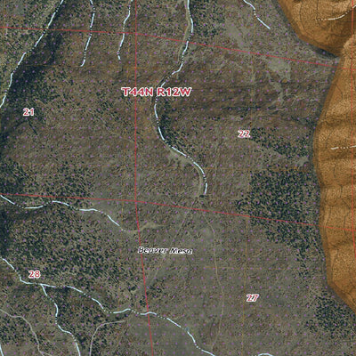 San Juan Mapping Recreational Land Usage - Placerville Area digital map