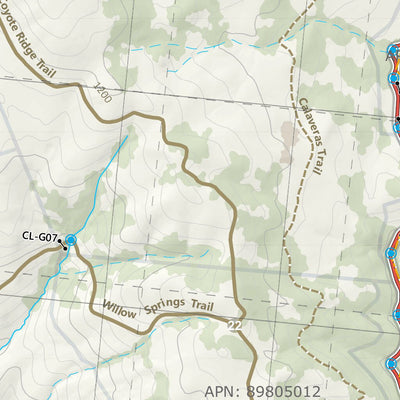 Santa Clara County Parks and Recreation ICP Coyote Lake digital map