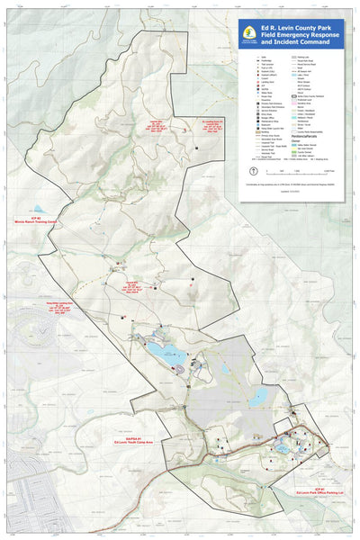 Santa Clara County Parks and Recreation ICP Ed Levin digital map