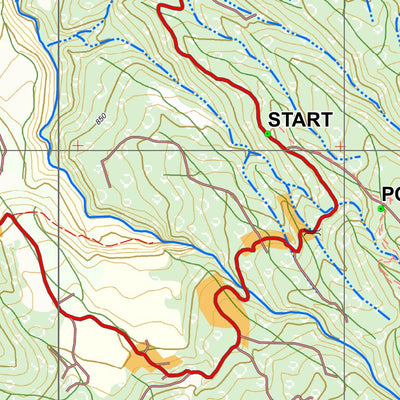 Saparhadi Gunung Salak via Desa Gunung Bunder digital map