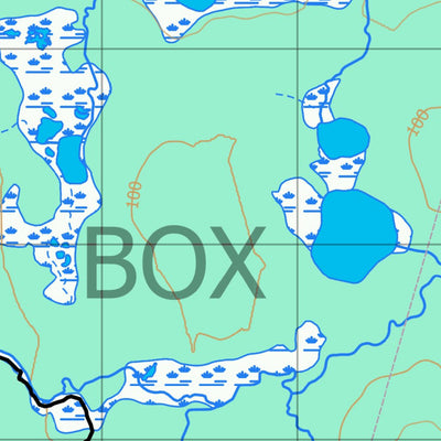 SB Géomatique Secteur Box, Safari Anticosti digital map