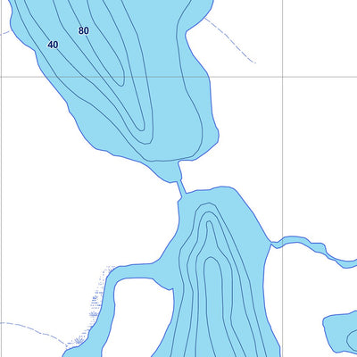 Sépaq Lac de la Vieille (La Vérendrye) digital map