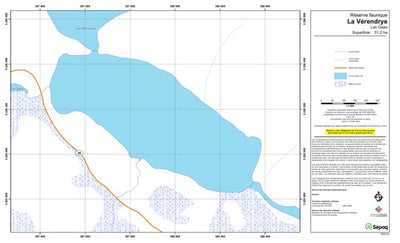 Sépaq Lac Gaas (La Vérendrye) digital map