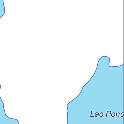 Sépaq Lac Goudie (La Vérendrye) digital map